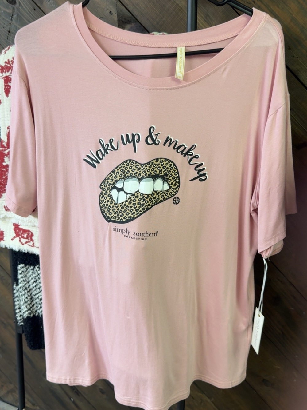 Women's Pink Short Sleeve Tee